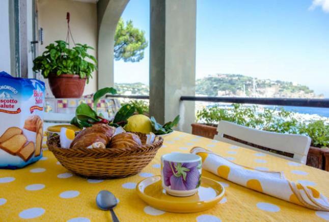 Ischia - Panoramic Apartment On The Sea Lacco Ameno  Kültér fotó